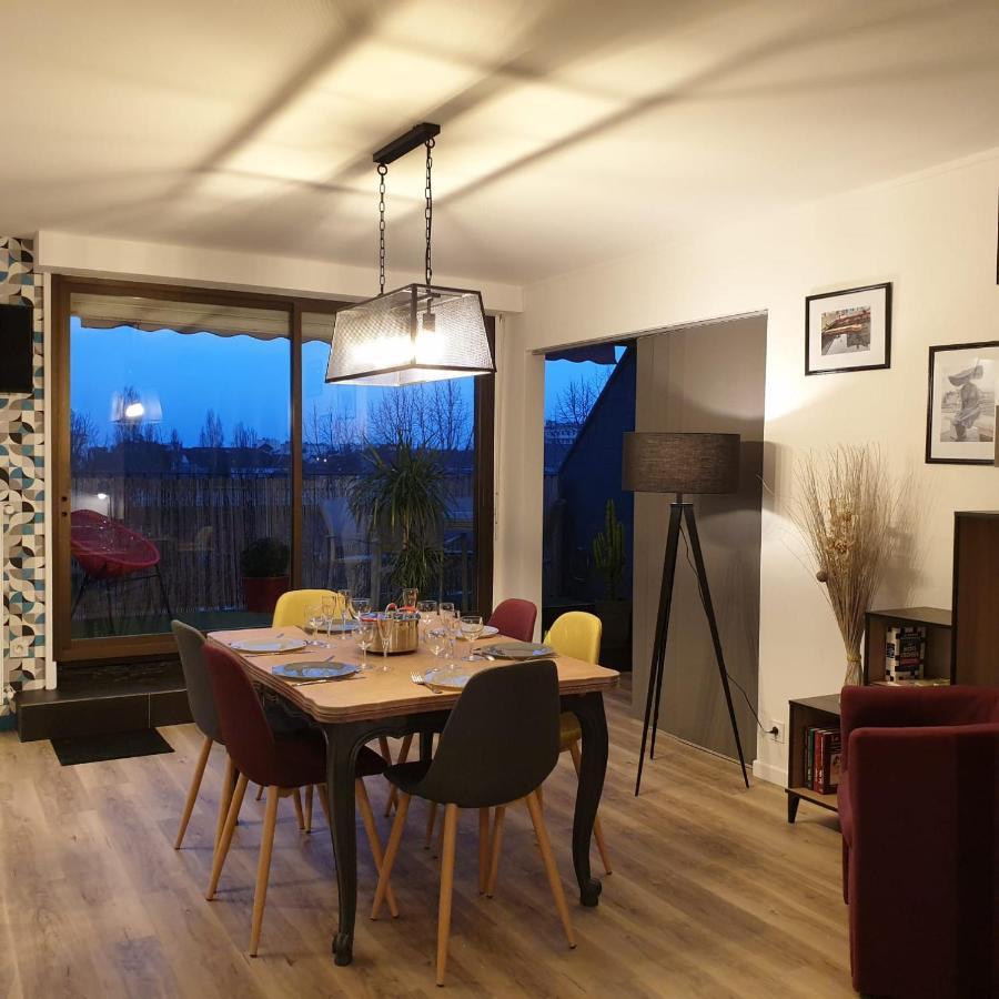 Coeur De Troyes T4 Terrasse 5Eme Etage Centre Ville Wifi Parking Ngoại thất bức ảnh