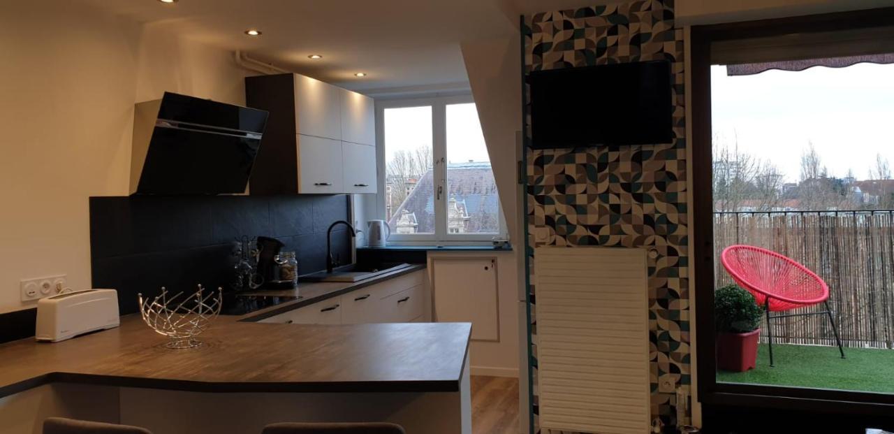 Coeur De Troyes T4 Terrasse 5Eme Etage Centre Ville Wifi Parking Ngoại thất bức ảnh